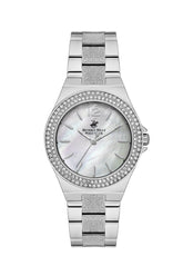 Polo - BP3591X.320 Ladies 3 Hands White Dial Ceramic Sapphire Coated Glass - Zamana.pk